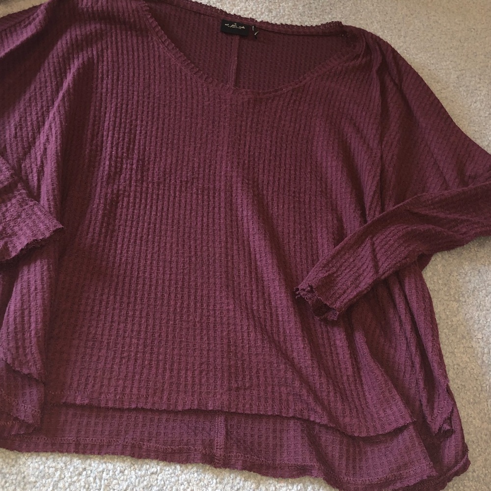 Urban Outfitters Wide V Neck Sweater